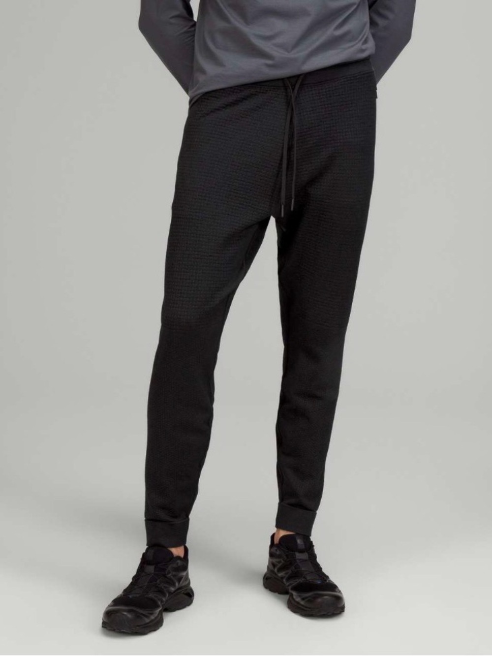 lululemon Mens Black Engineered Warmth Joggers